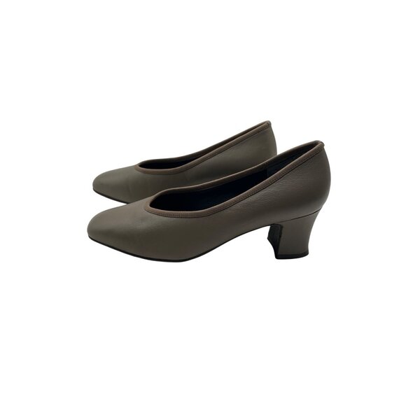 Naturalizer Size 8M Leather Business Casual Heels Slip On EUC - Picture 5 of 11